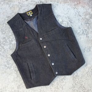 Polo by Ralph Lauren Men's Gray Wool Vest